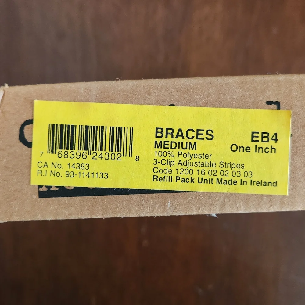 Made in Ireland Doc Marten braces/suspenders. - Picture 3 of 5